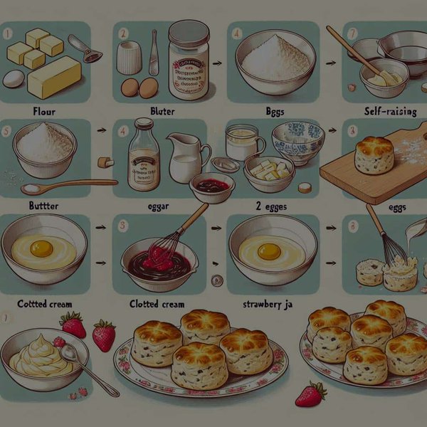 How to Master the Art of British Scones for a Cream Tea?